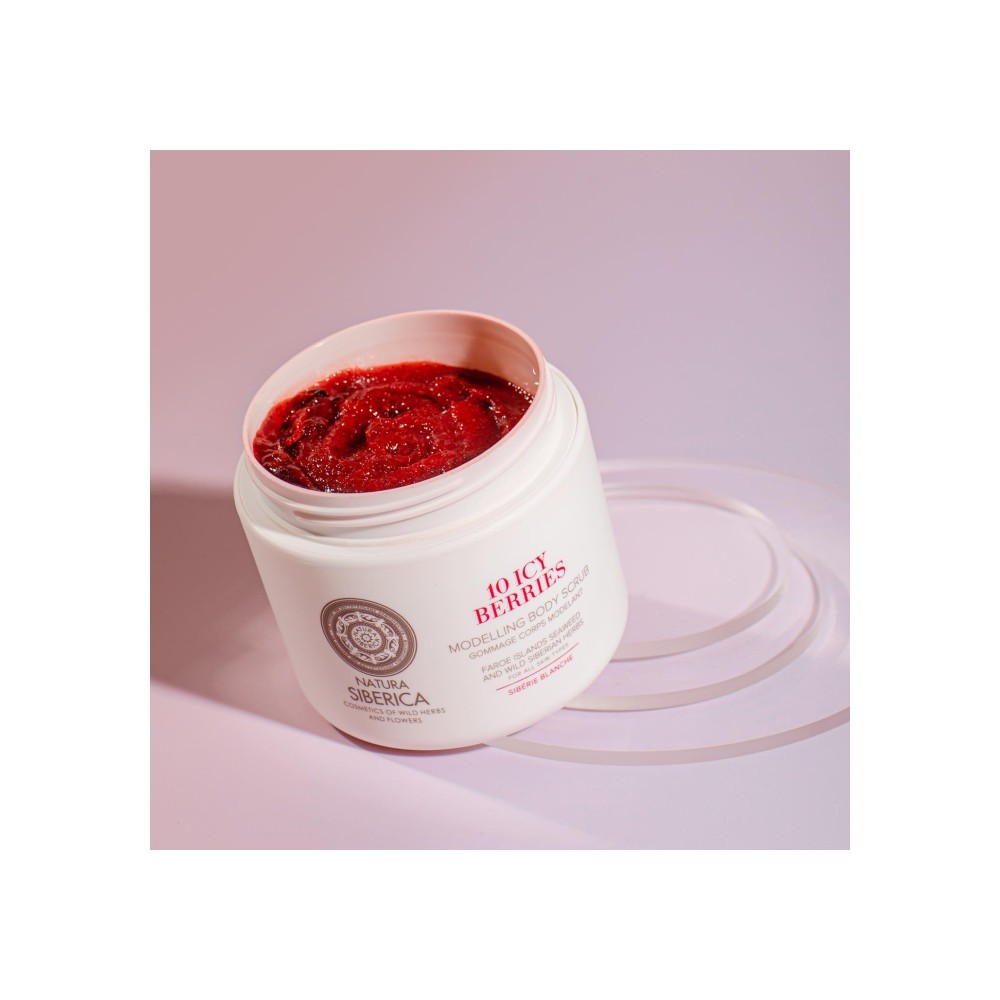 Preview 3 of Natura Siberica Copenhagen 10 Icy Berries Body Scrub Απολεπιστικό Σώματος για Σμίλευση Σιλουέτας 370ml